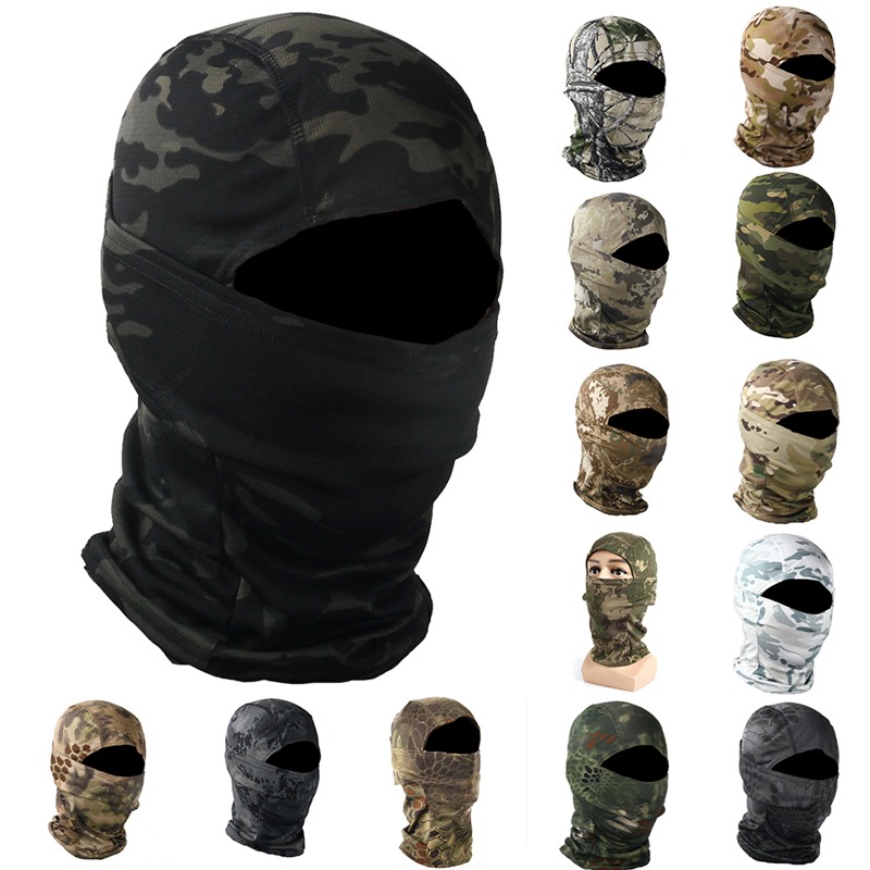 Cycling Loop - Camouflage Balaclava 3D Face Mask Suit