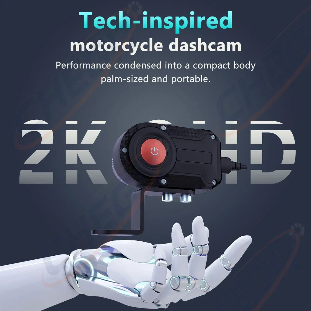 Motorcycle DVR 2K HD WiFi With – обзор и цена Cycling Loop