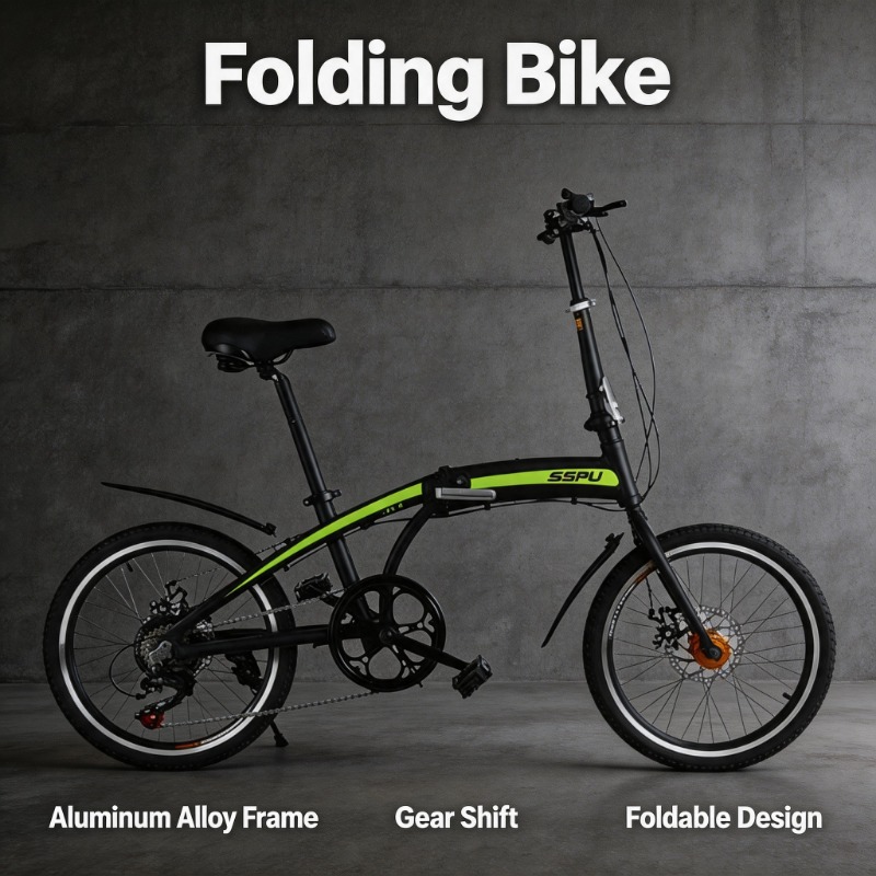 20 Inch Folding Bike - Lightwe – обзор и цена Commuting With Bike