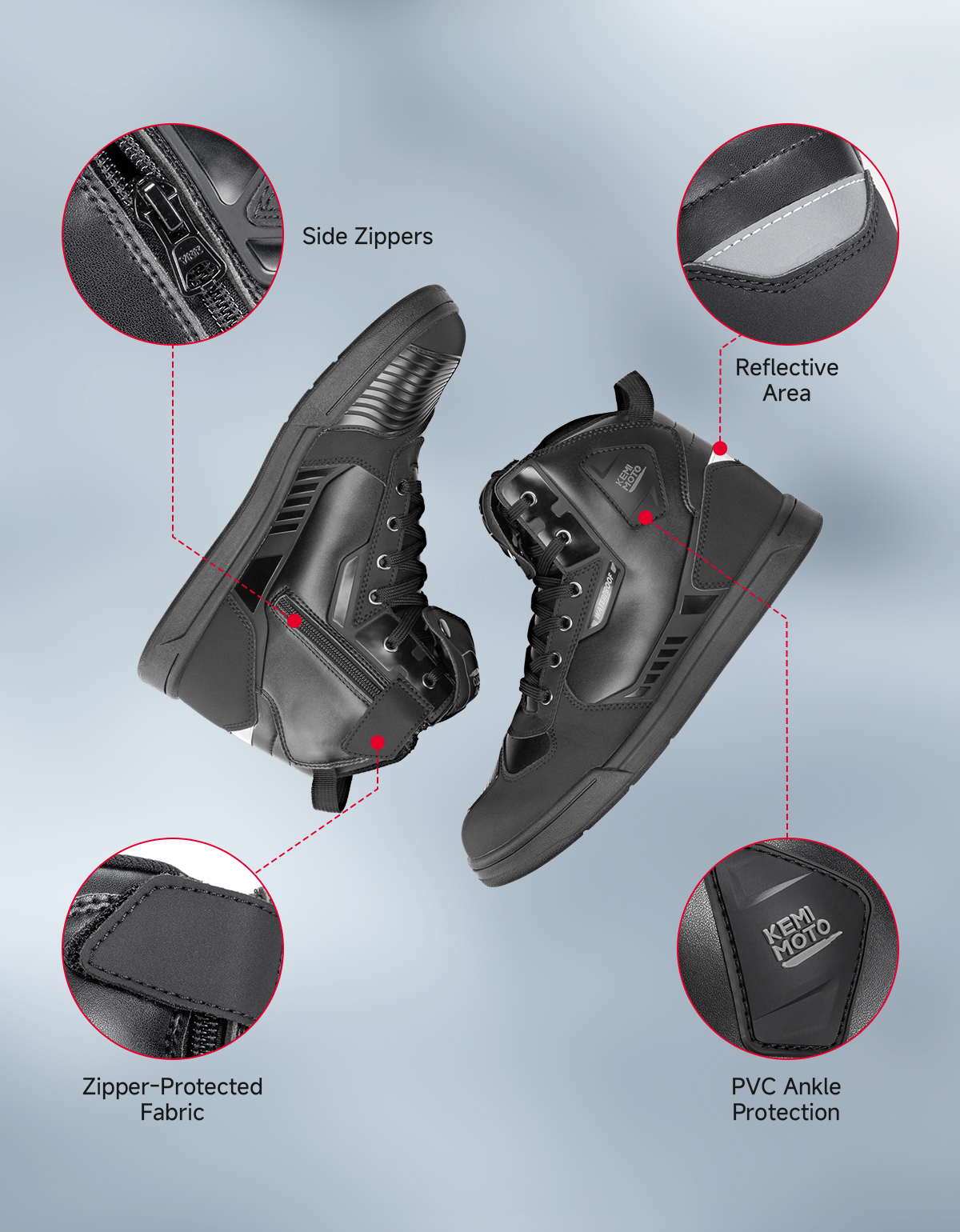 KEMIMOTO Men's Motorcycle Ridi – обзор и цена Cycling Shoes For Commute