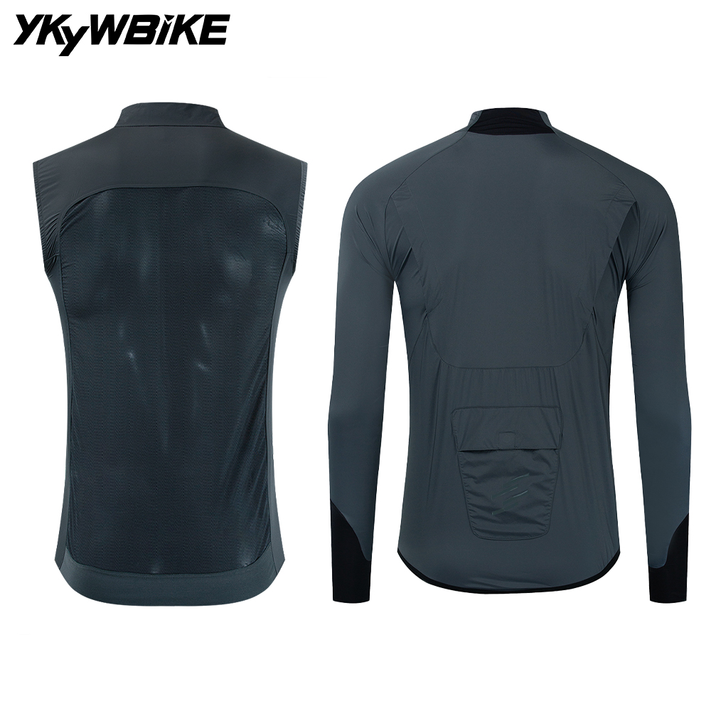 YKYWBIKE Cycling Windbreak wit – обзор и цена Cycling Commuter Jacket