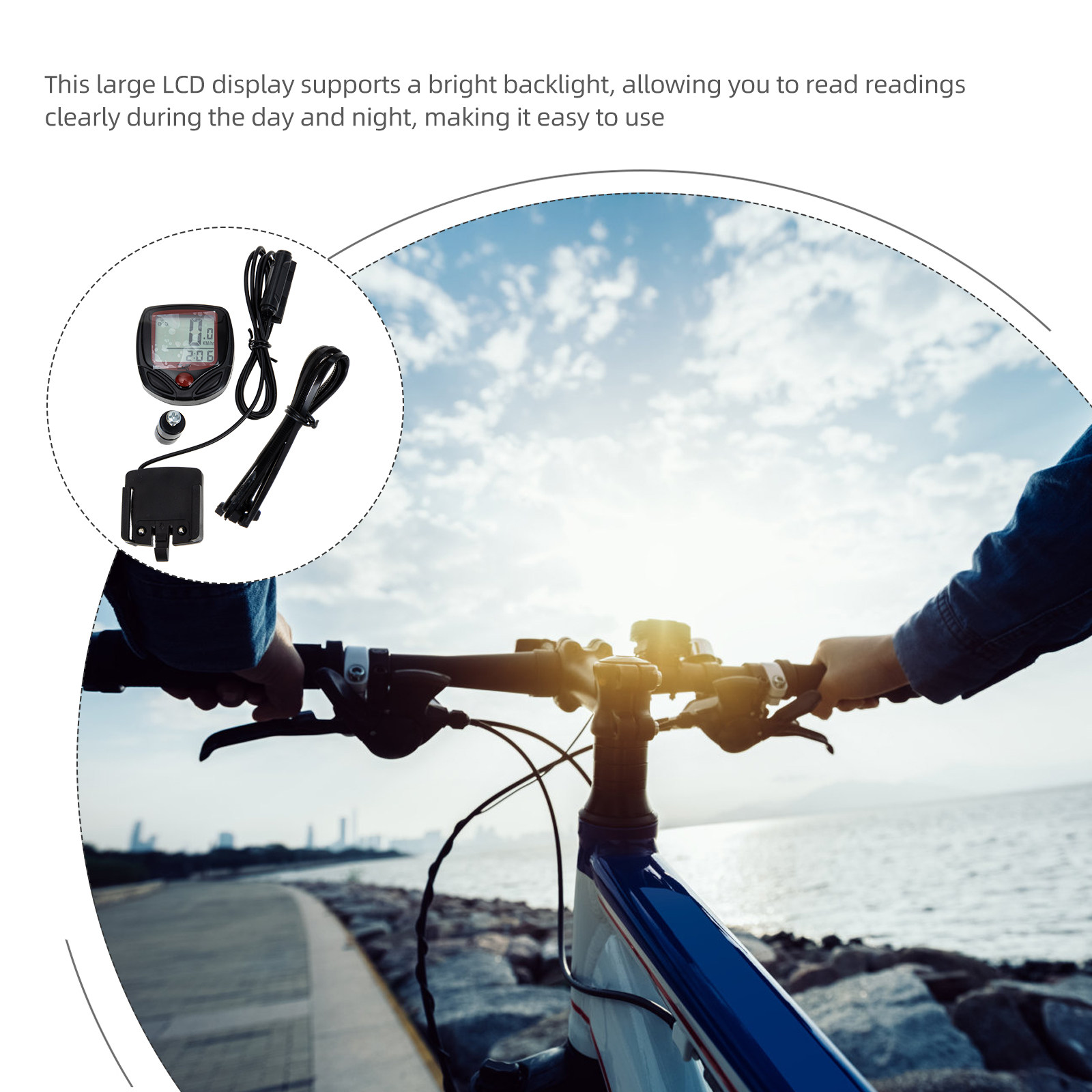 1Set Professional Bike Speedom – обзор и цена Waterproof Cycling Commute