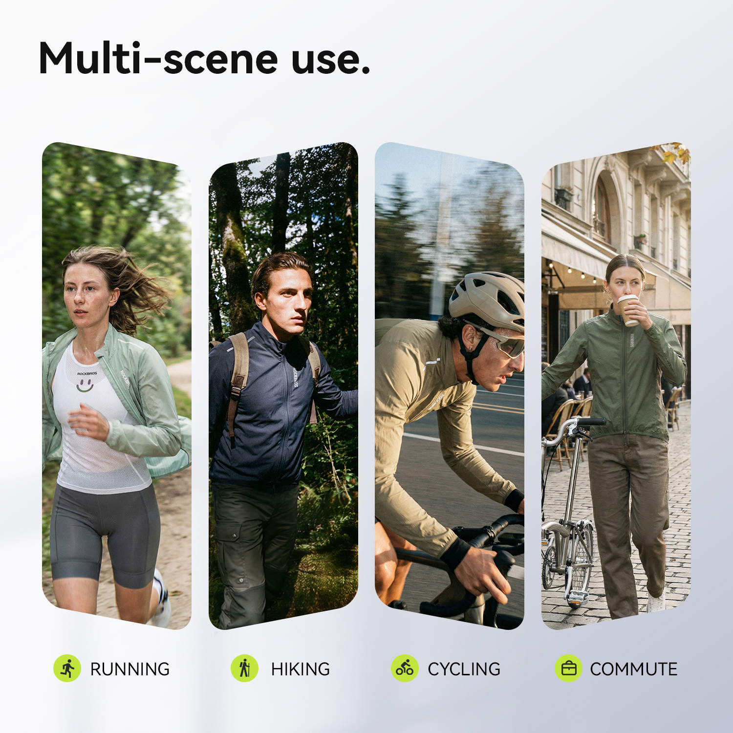 ROCKBROS Cycling Jacket Lightw – обзор и цена Cycling Commute Jacket