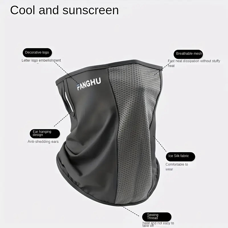Cycling Neck Guard Mesh Breath – обзор и цена Cycling Loop