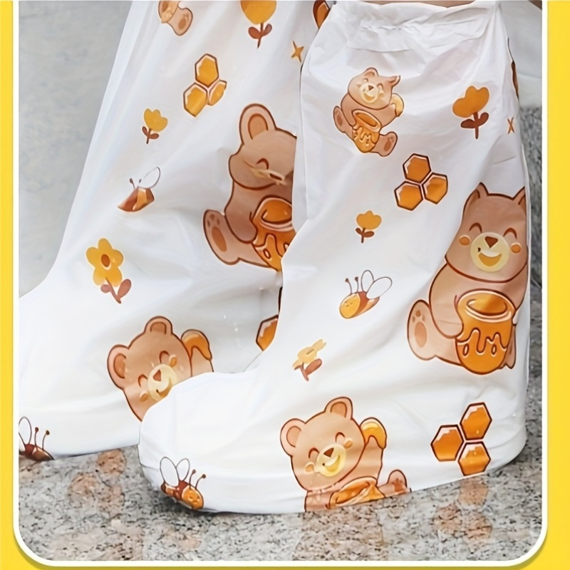 10pc Bear Cartoon Printed Shoe – обзор и цена Cycling Shoes For Commute