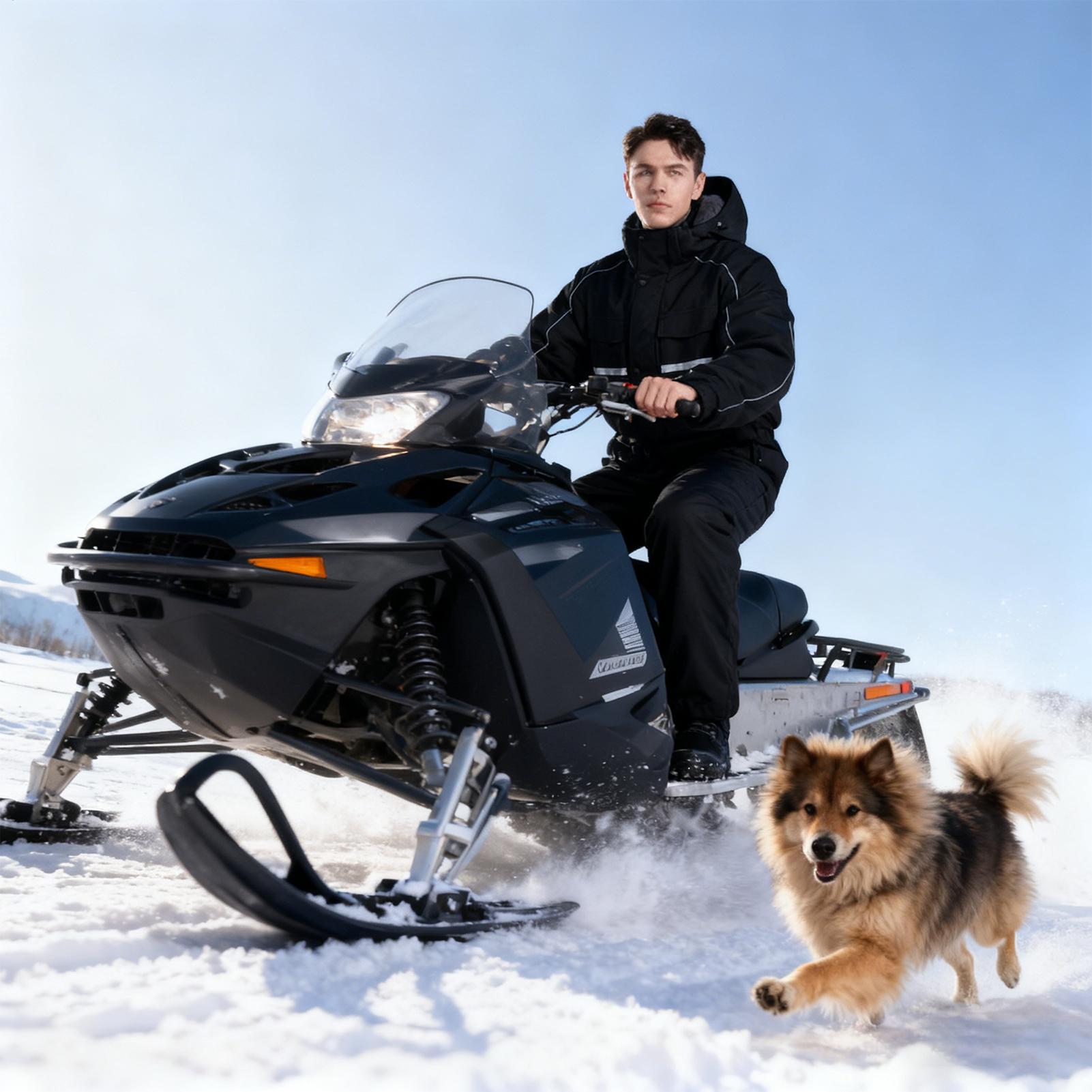 Motorcycle Winter Jacket 4-Poc – обзор и цена Cycling Commute Clothes