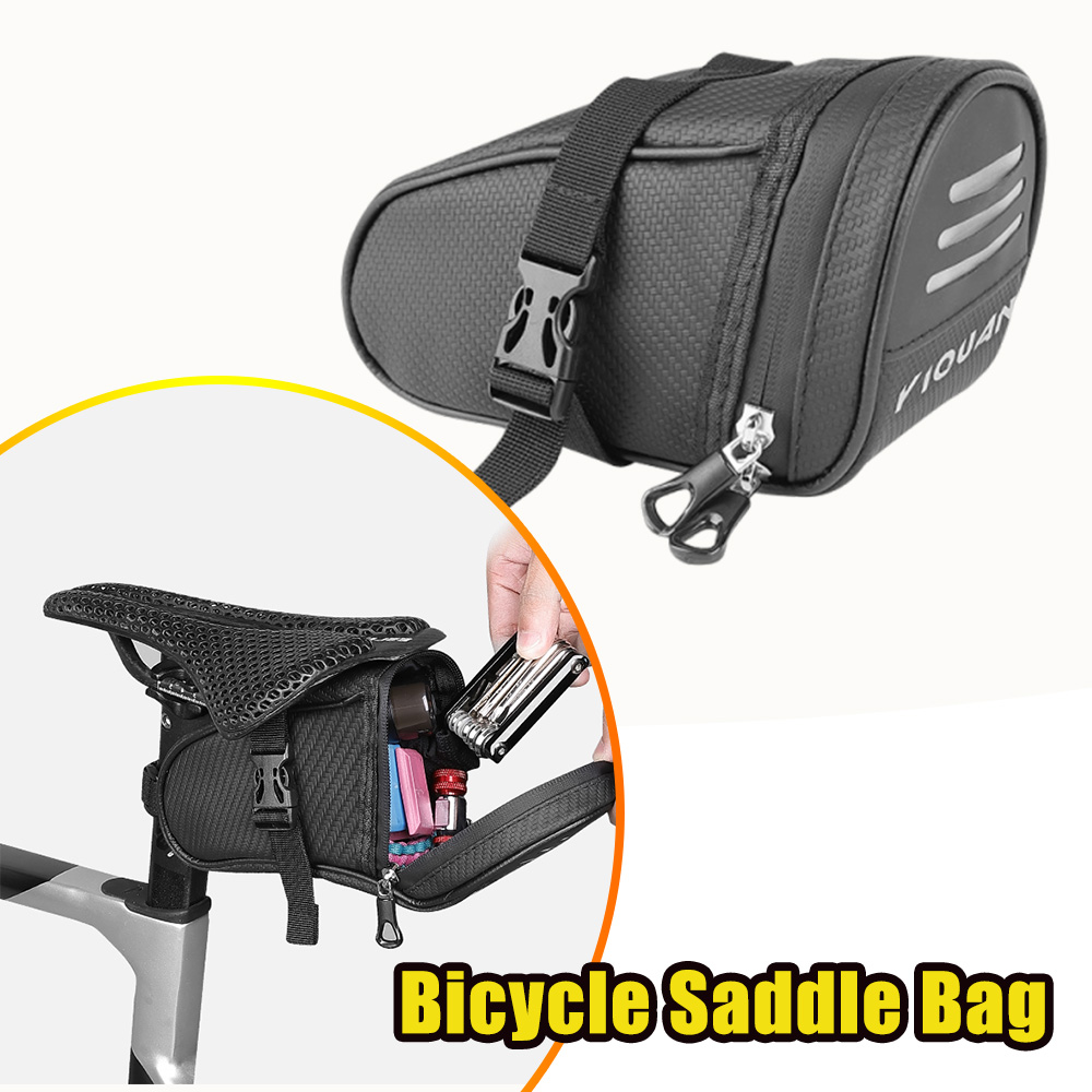 Bicycle Saddle Bag Waterproof  – обзор и цена Saddle Bag Under Seat