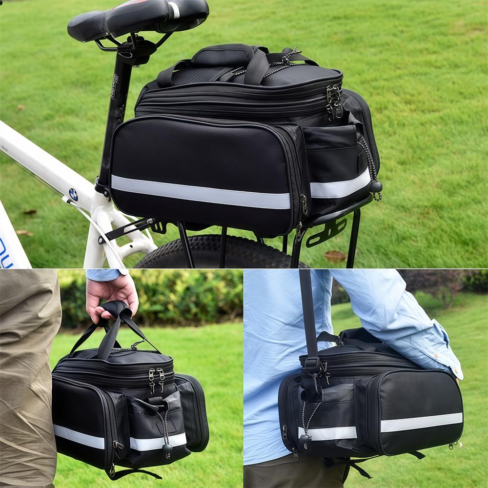 Bike Rear Rack Bag Bicycle Tru – обзор и цена Cycling Commute Rain