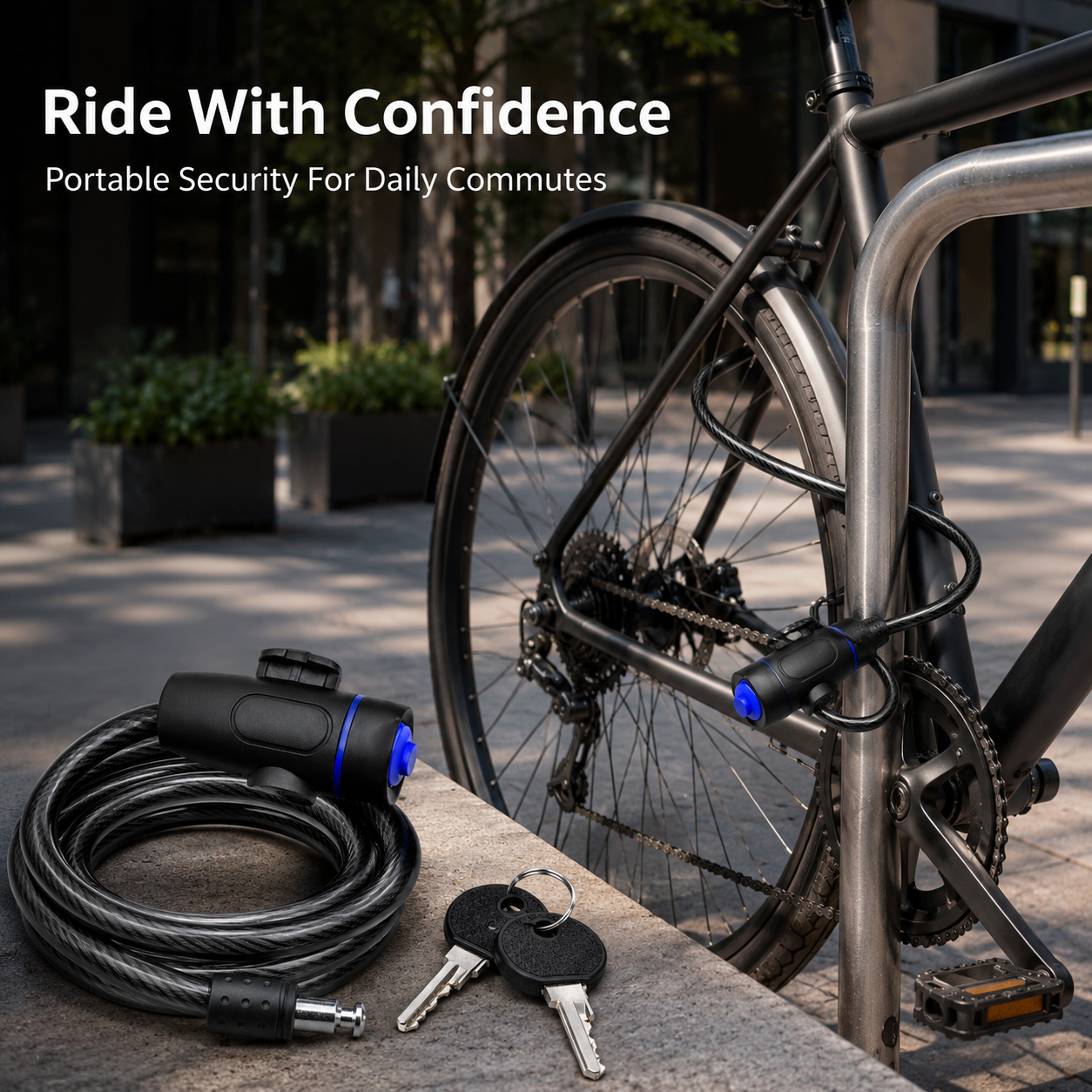 PINMOAP 1PC Universal Bike Loc – обзор и цена Commuter Bike Lock