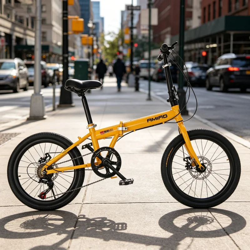 20 Inch Yellow Spoke Wheel Fol – обзор и цена Commuting With Bike