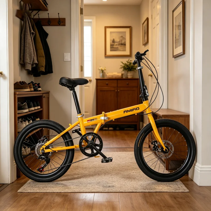 20 Inch Yellow Spoke Wheel Fol – обзор и цена Commuting With Bike