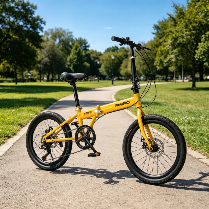 20 Inch Yellow Spoke Wheel Fol – обзор и цена Commuting With Bike