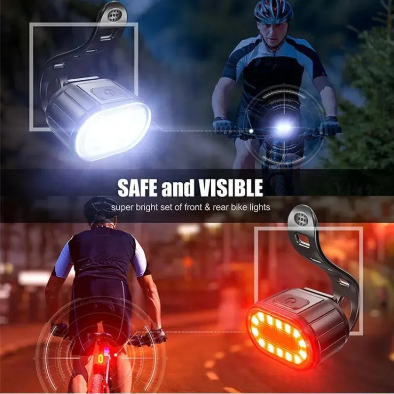 Front Rear Bike Lights Recharg – обзор и цена Bike Light Front Rear