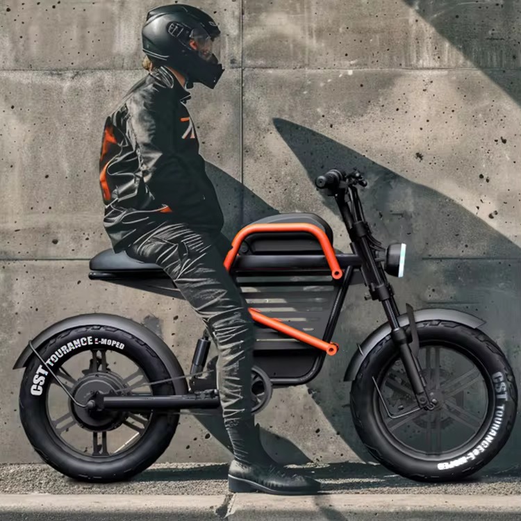 60V 20Ah WideTire Electric Mot – обзор и цена Commuting With Road Bike