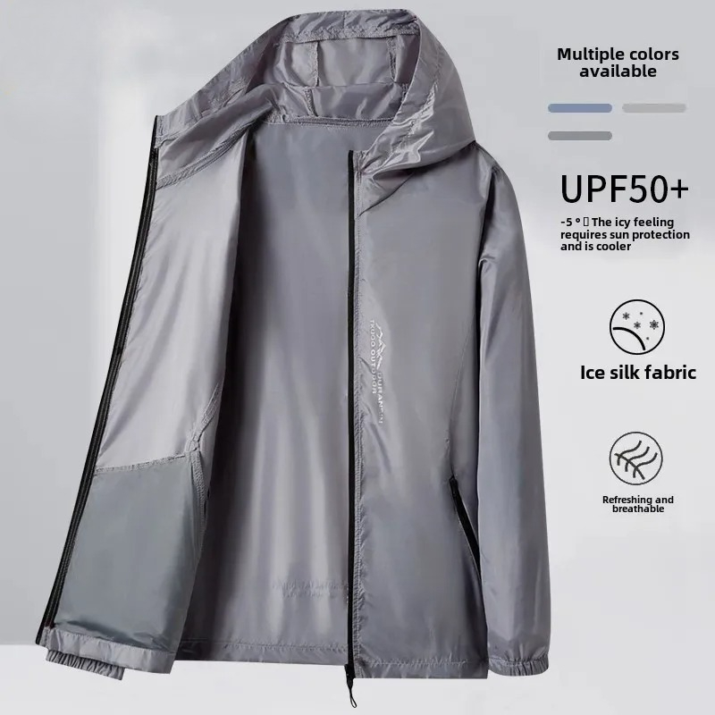 Summer Men's Sunscreen Jacket  – обзор и цена Cycling Commute Jacket