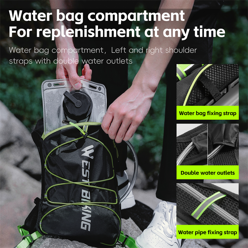 WEST BIKING 7L Cycling Running – обзор и цена Cycling Commute Backpack