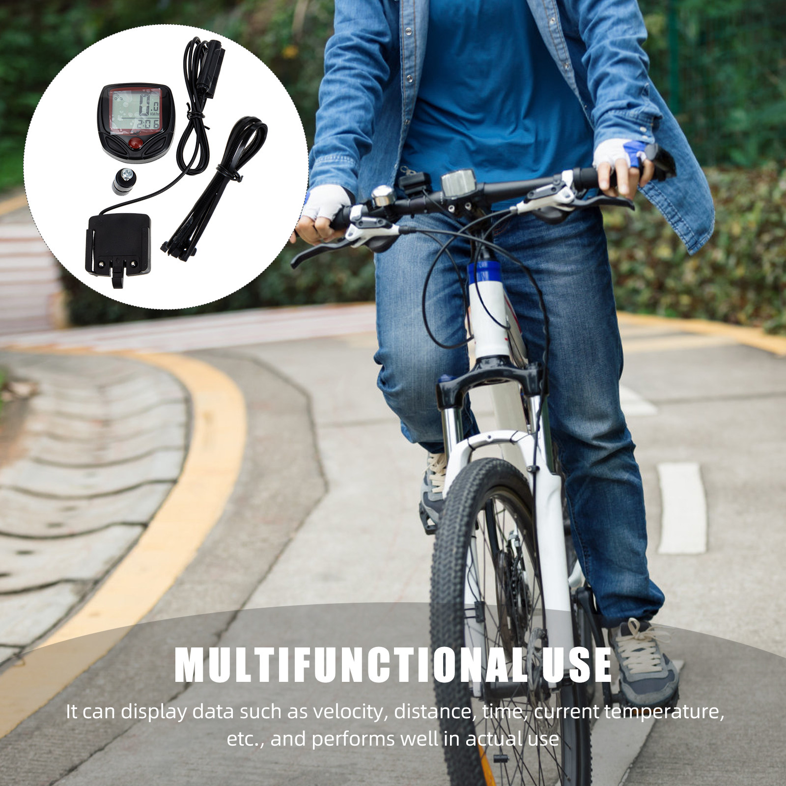 1Set Professional Bike Speedom – обзор и цена Waterproof Cycling Commute