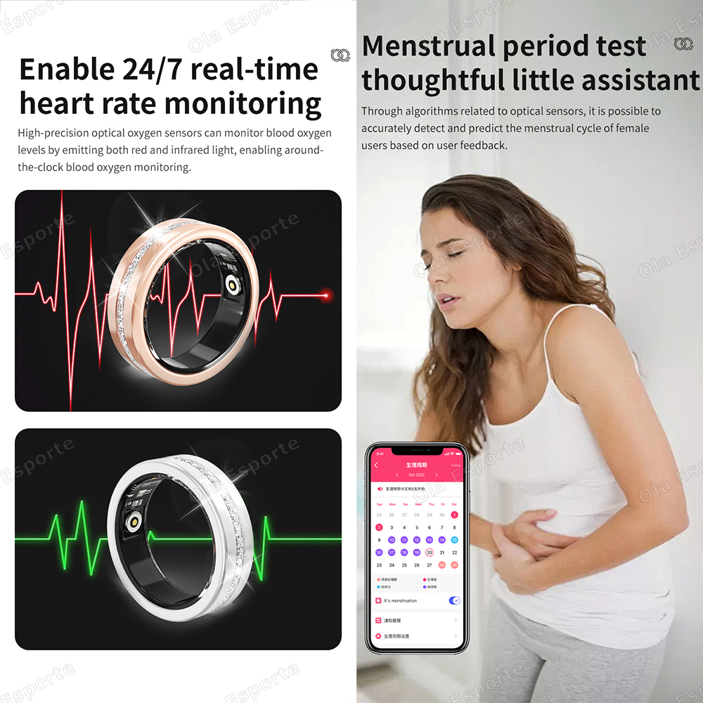 2026 New Smart Ring Lady Heart – обзор и цена Cycling Loop