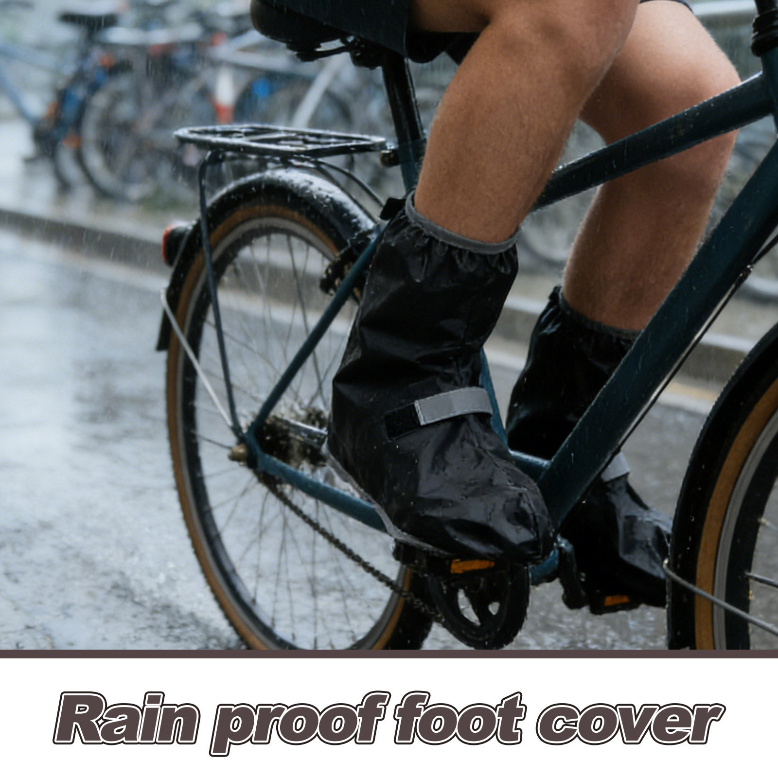 1Pair Waterproof Rain Shoe Cov – обзор и цена Cycling Commute Rain