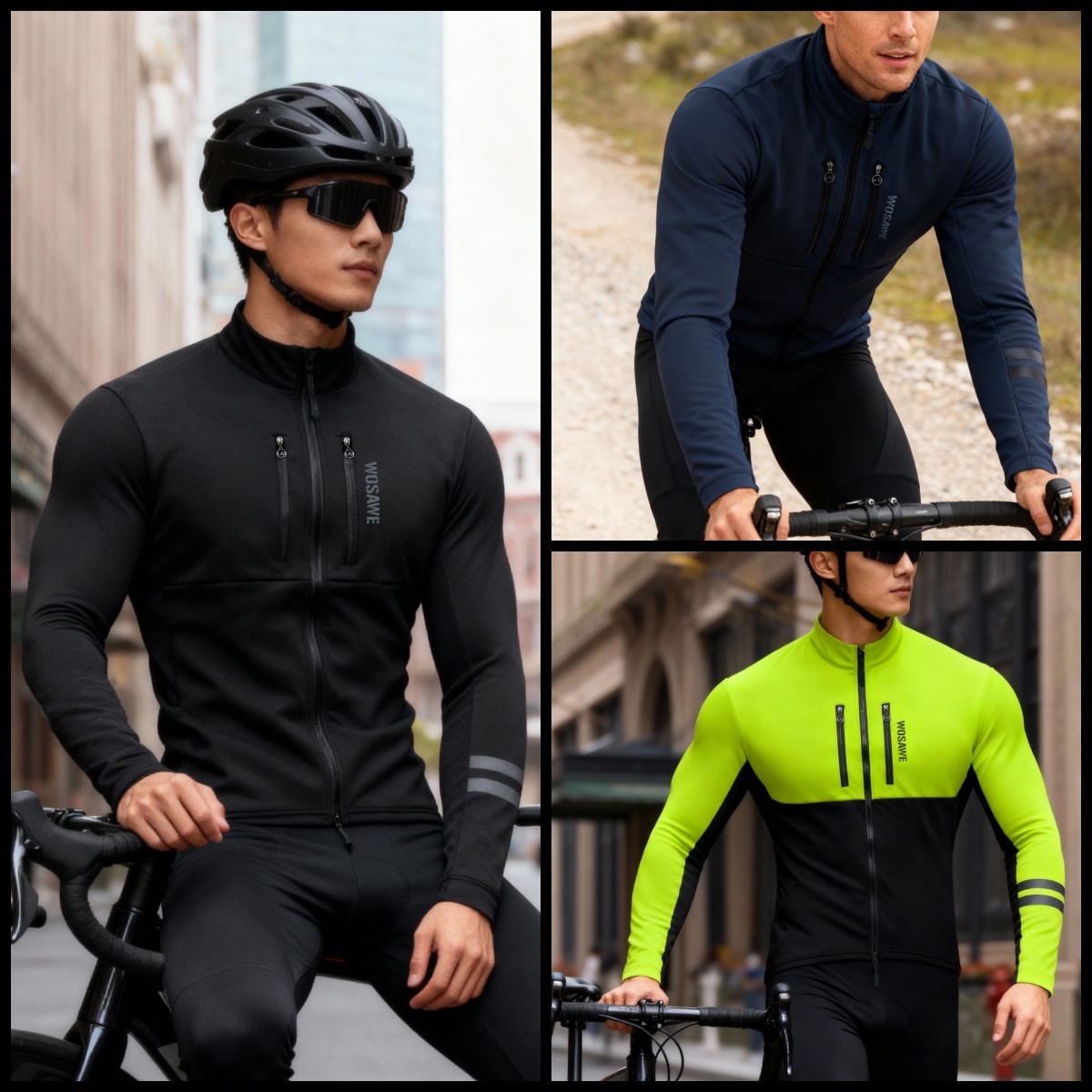 WOSAWE Cycling Jacket Winter T – обзор и цена Cycling Commuter Jacket