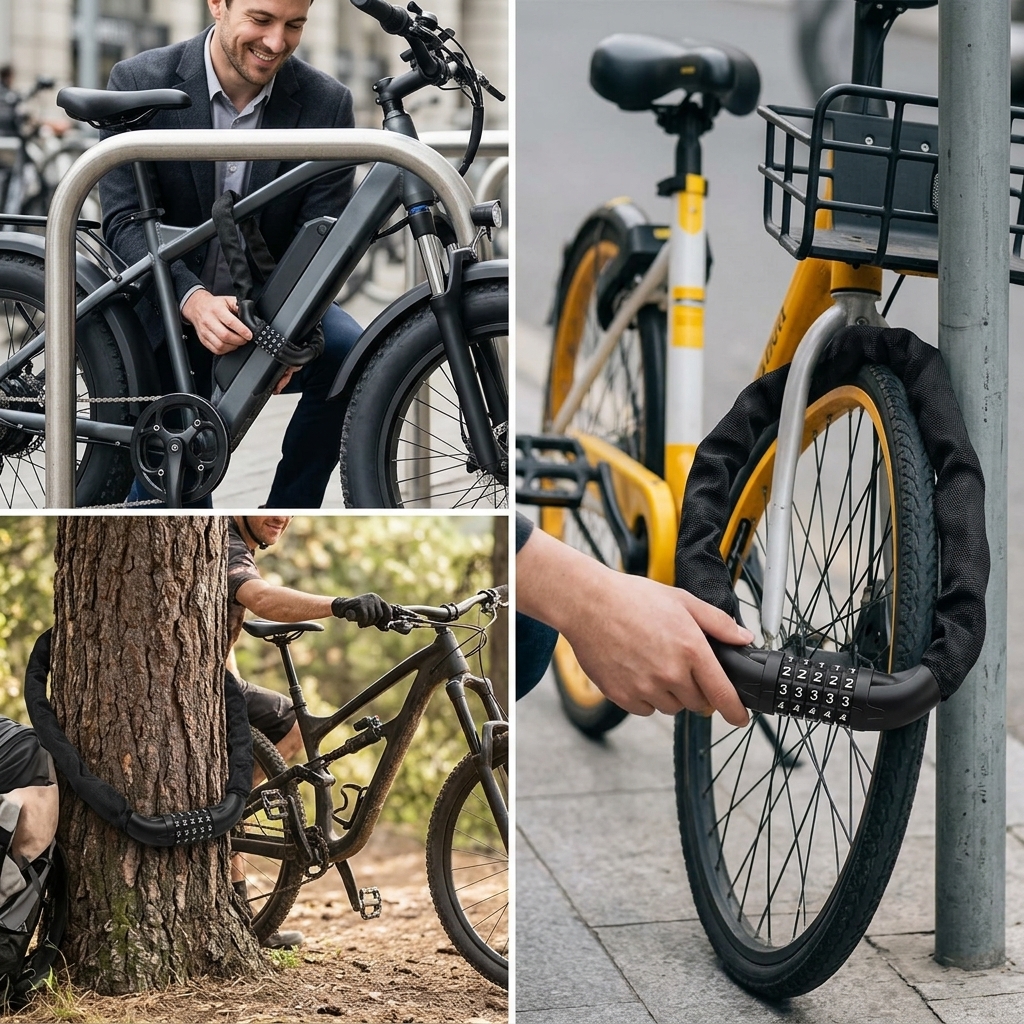 5-Digit Combination Bike Lock  – обзор и цена Commuter Bike Lock