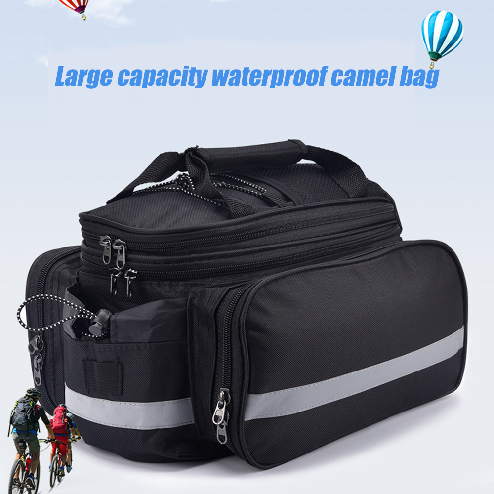 1pcs Bicycle Trunk Bag Bike Re – обзор и цена Waterproof Cycling Commute