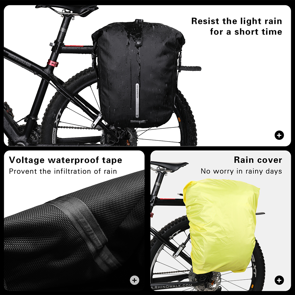 Rhinowalk Waterproof Bike Pann – обзор и цена Cycling Commute Backpack