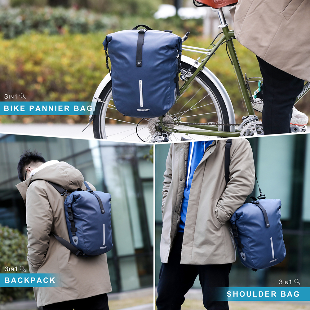 Rhinowalk Waterproof Bike Pann – обзор и цена Cycling Commute Backpack