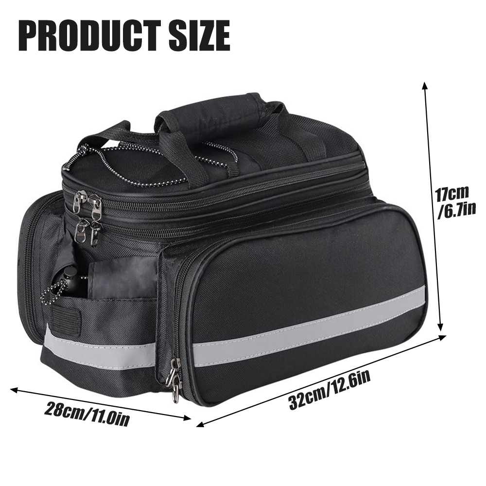 Bike Bags Bicycle Trunk Bag 27 – обзор и цена Cycling Commute Rain