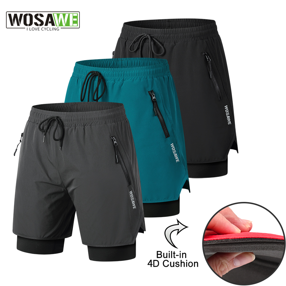 WOSAWE MTB Shorts Summer Men C – обзор и цена Cycling Commuter Pants