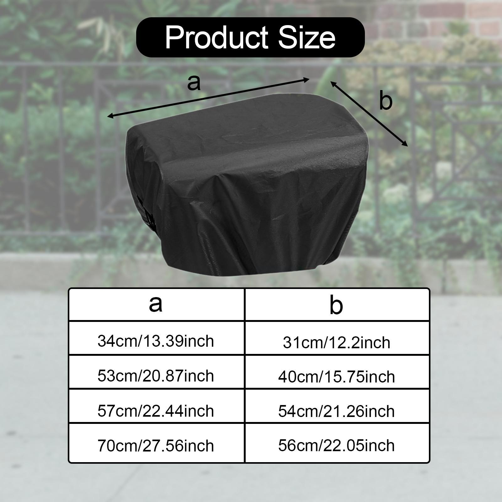 Black Waterproof Bicycle Baske – обзор и цена Cycling Commute Rain