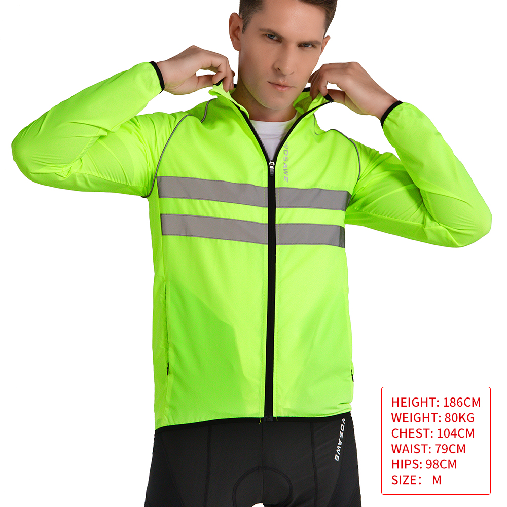 WOSAWE Men Cycling Windbreaker – обзор и цена Cycling Commuter Jacket