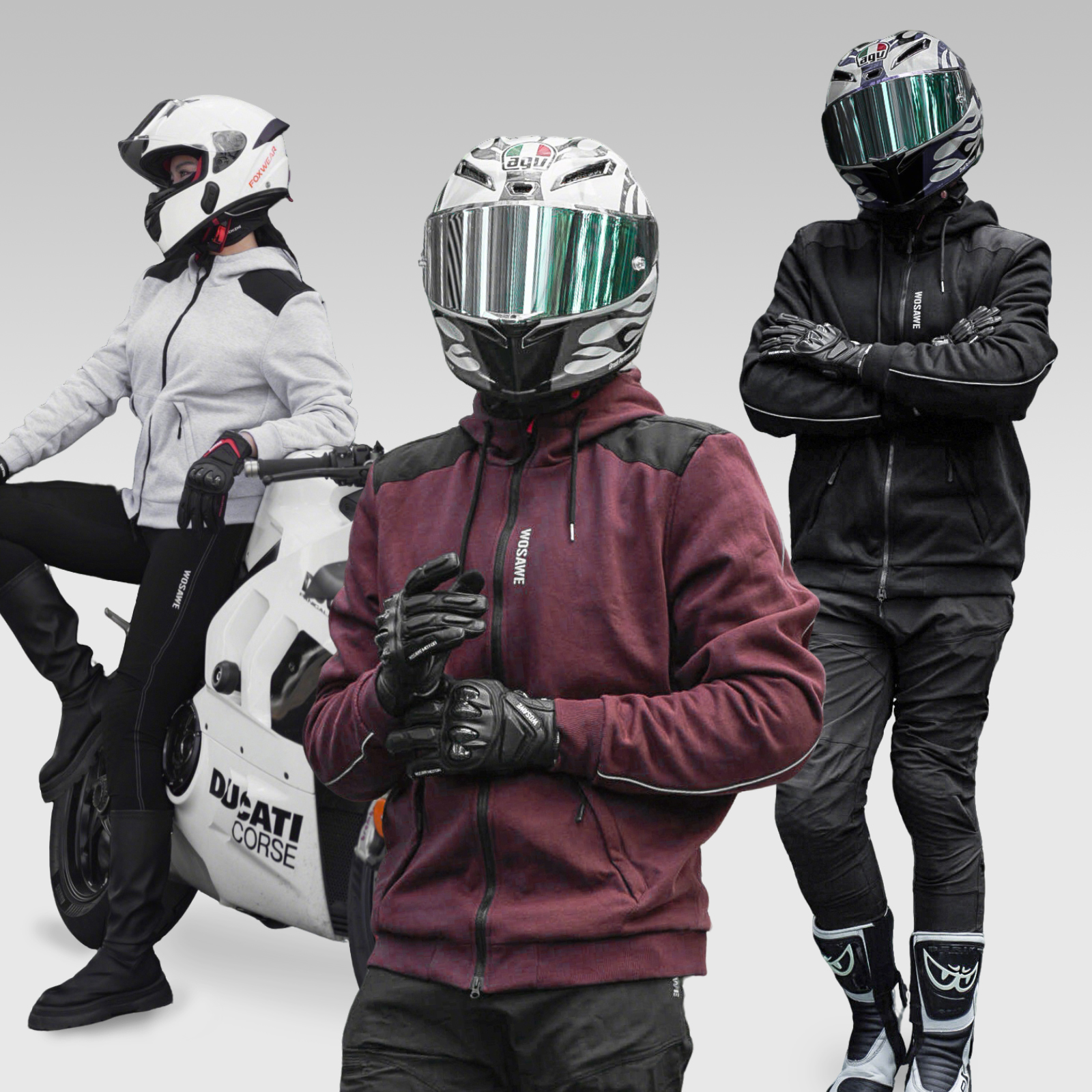 WOSAWE New Motorcycle Jacket W – обзор и цена Cycling Commute Jacket