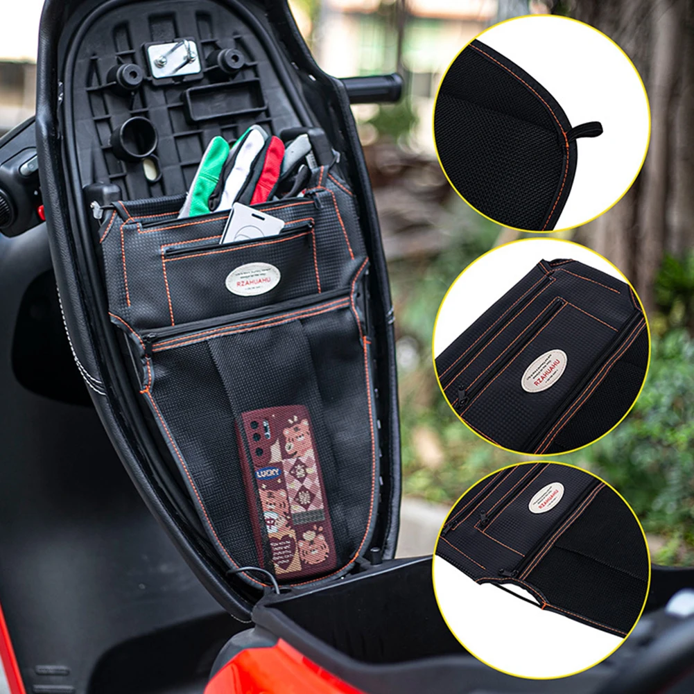 RZAHUAHU Motorcycle Under Seat – обзор и цена Saddle Bag Under Seat