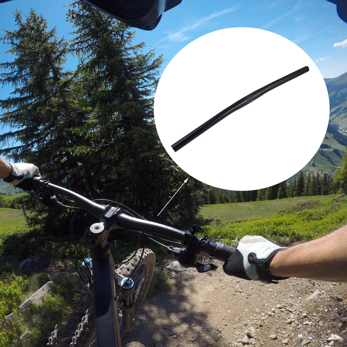 25.4mm Aluminum Alloy Straight – обзор и цена Commuter Bike Lock