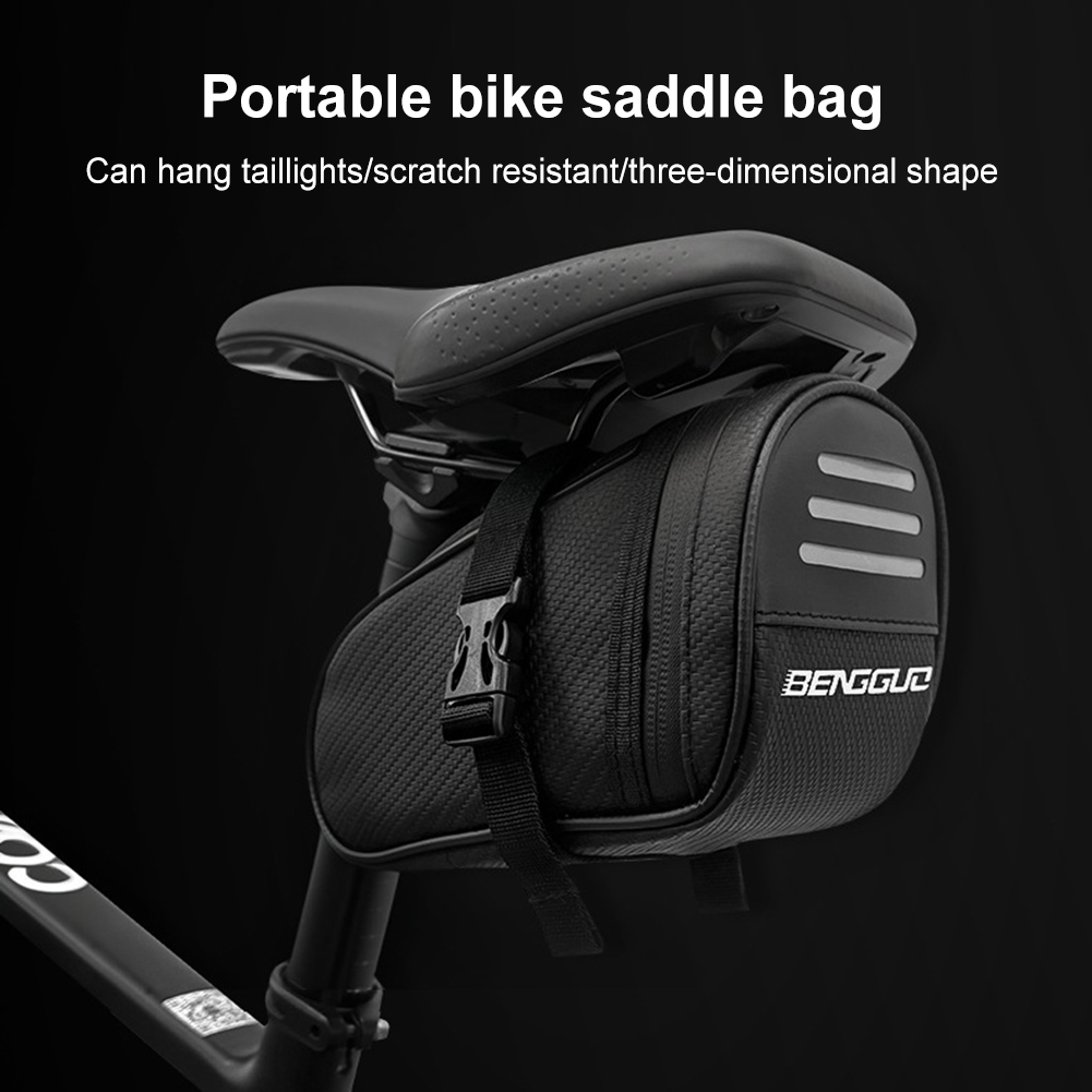 1L Bike Saddle Bag Waterproof  – обзор и цена Saddle Bag Under Seat