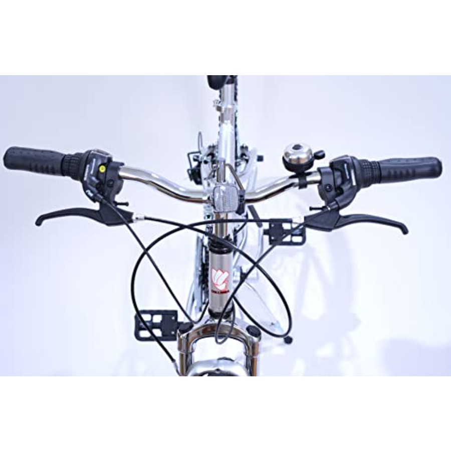 26 Inch Alloy Folding Bike wit – обзор и цена Commuting With Bike
