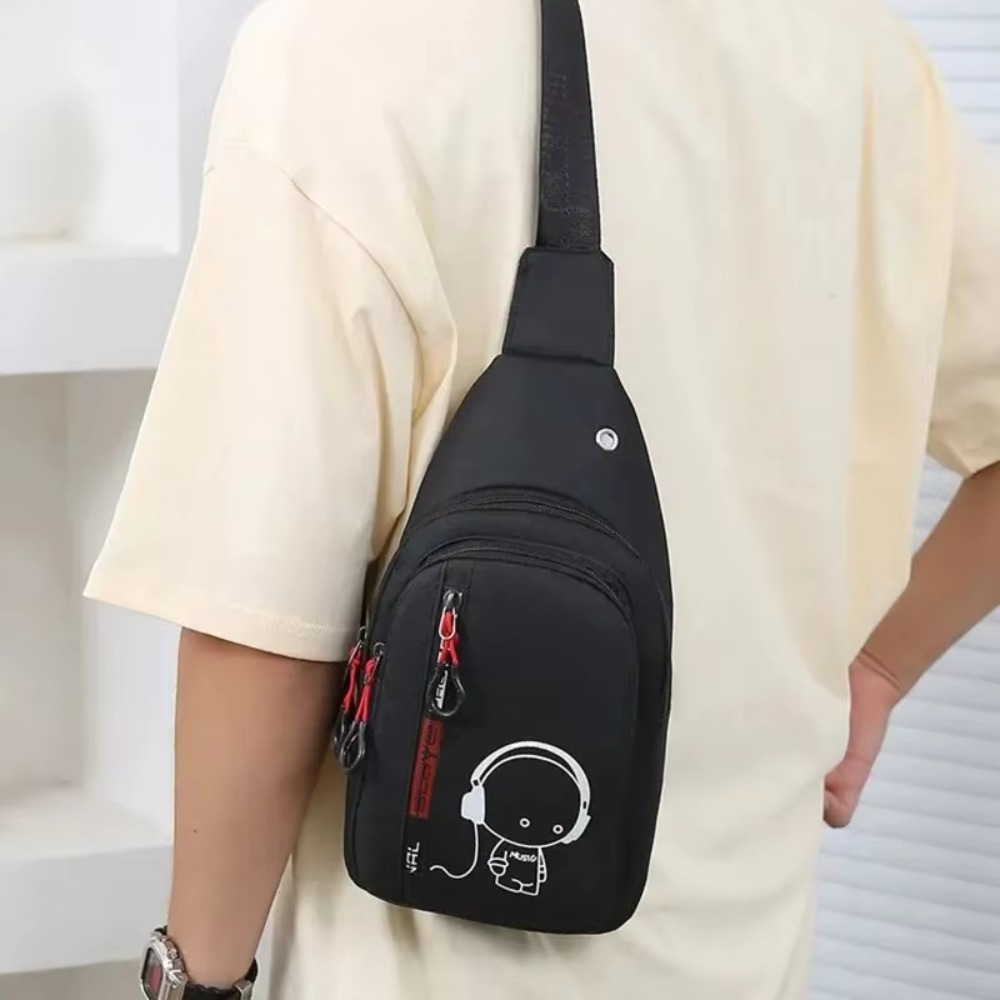 Glow Men's Chest Bag Large Cap – обзор и цена Waterproof Cycling Commute