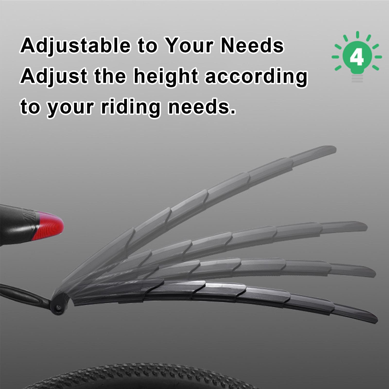 Bike Fenders Telescopic Bicycl – обзор и цена Commuting With Road Bike