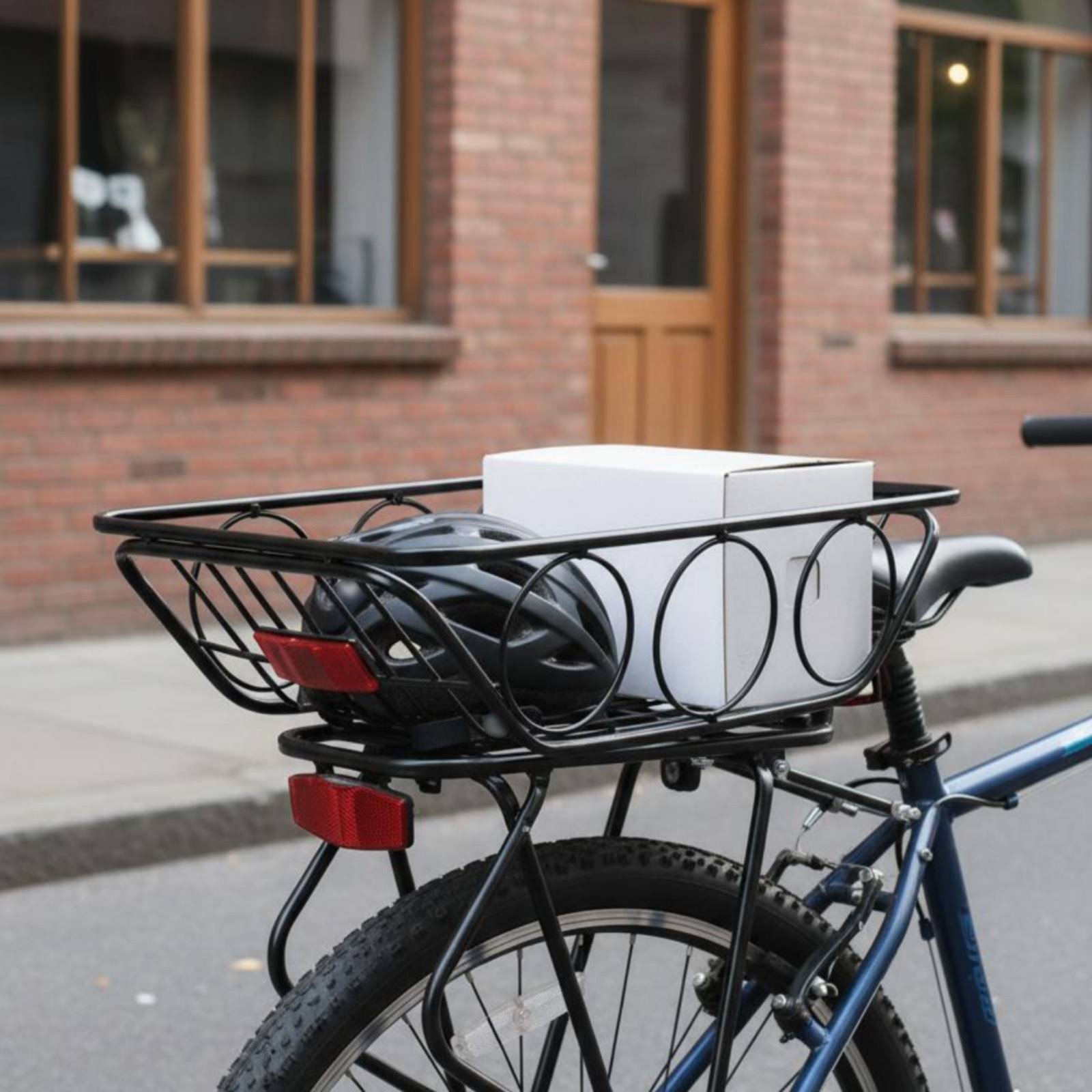 Mountain Bike Rear Basket Thic – обзор и цена Commuting With Bike