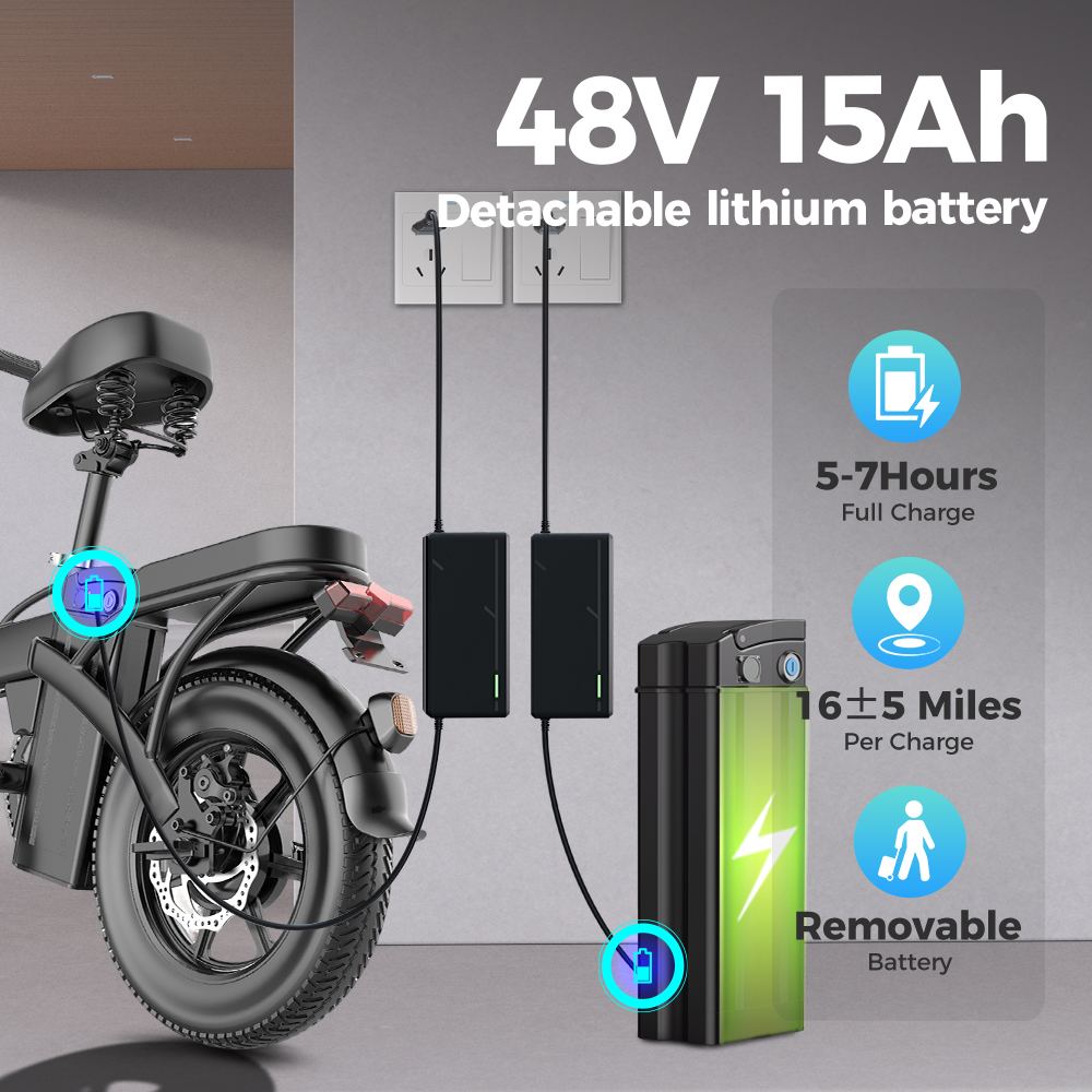 14-inch electric bike easy to  – обзор и цена Commuting With Bike