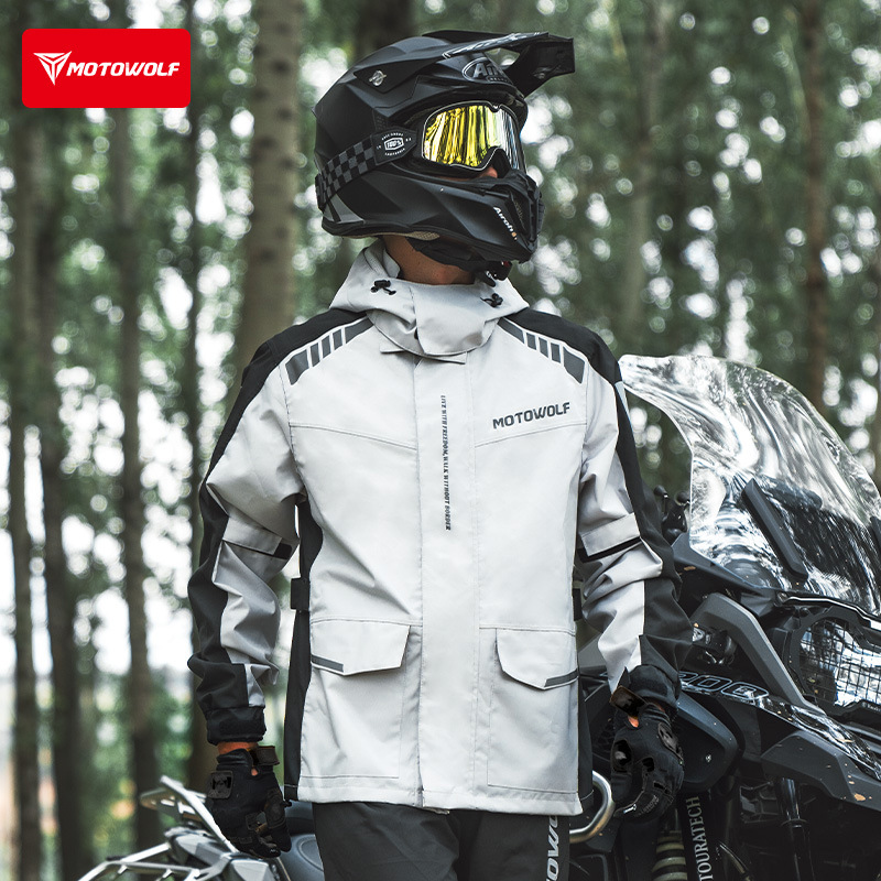 Motowolf Reflective Motorcycle – обзор и цена Cycling Commute Rain