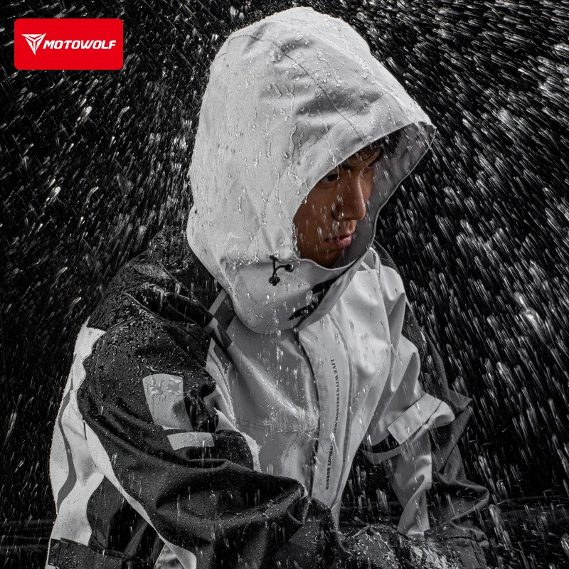 Motowolf Reflective Motorcycle – обзор и цена Cycling Commute Rain