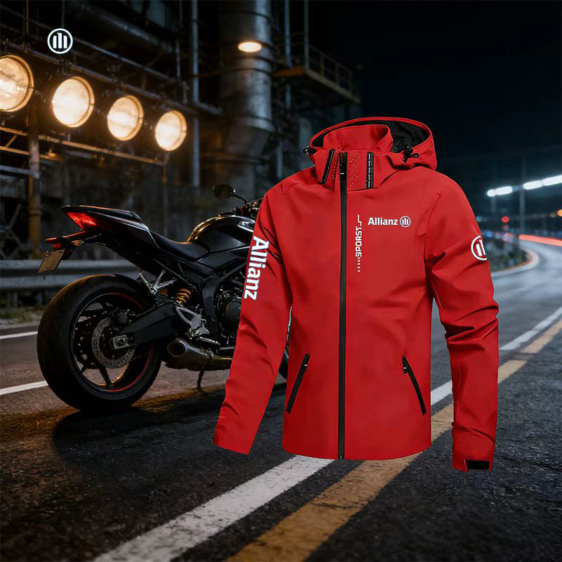 2026 allianz logo Men's outdoo – обзор и цена Cycling Commuter Jacket